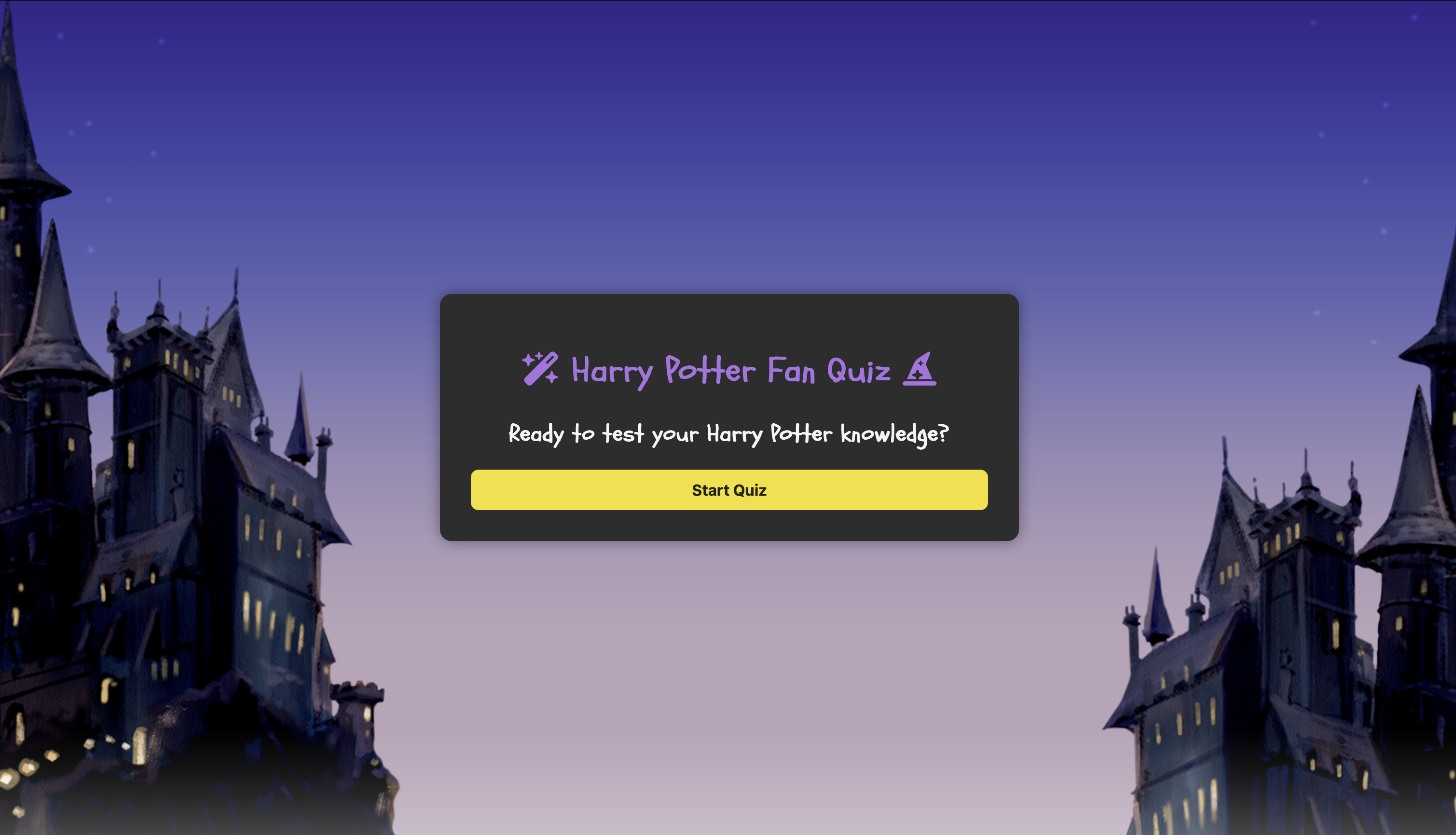 Harry Potter Quiz